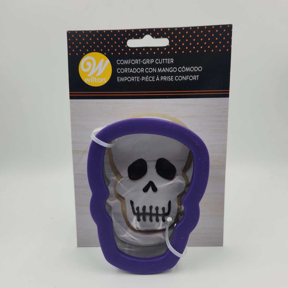 Comfort Grip Cookie Cutter Skull 1pc.