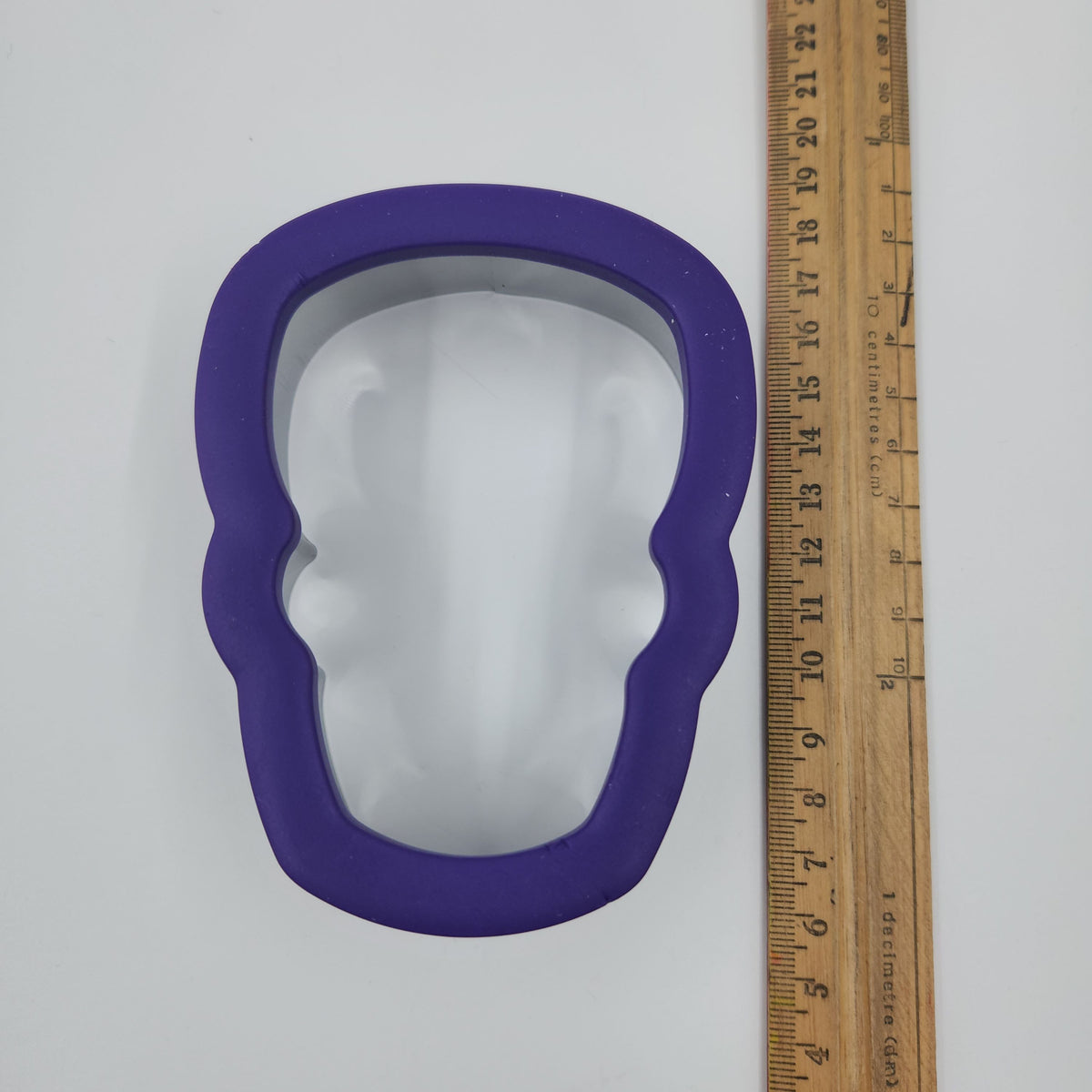 Comfort Grip Cookie Cutter Skull 1pc.