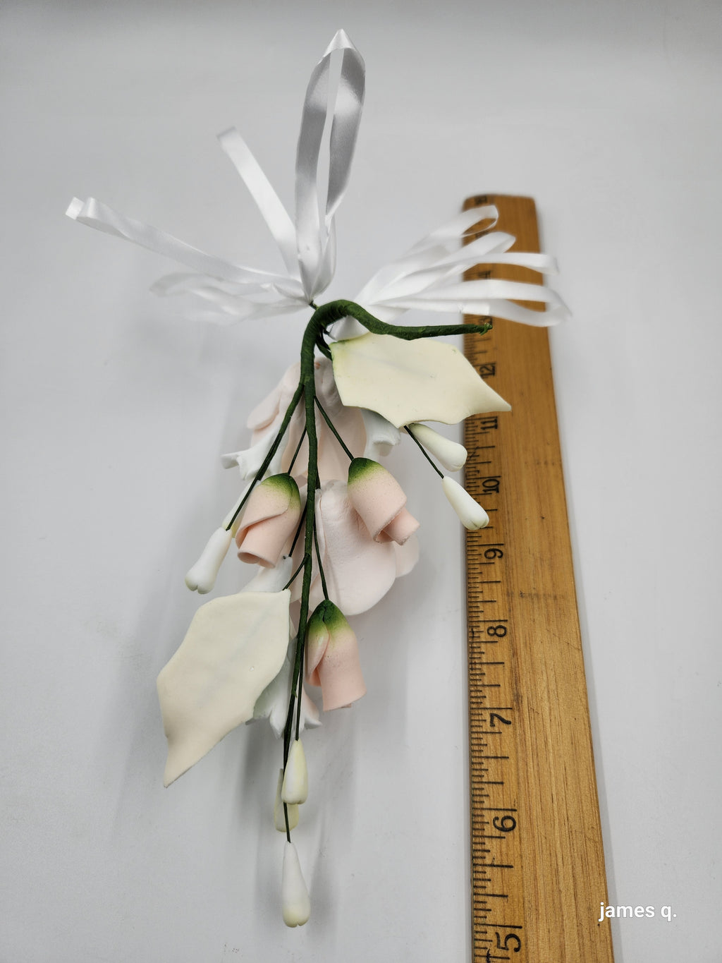 Rose Spray Peach 1pc. (5241)