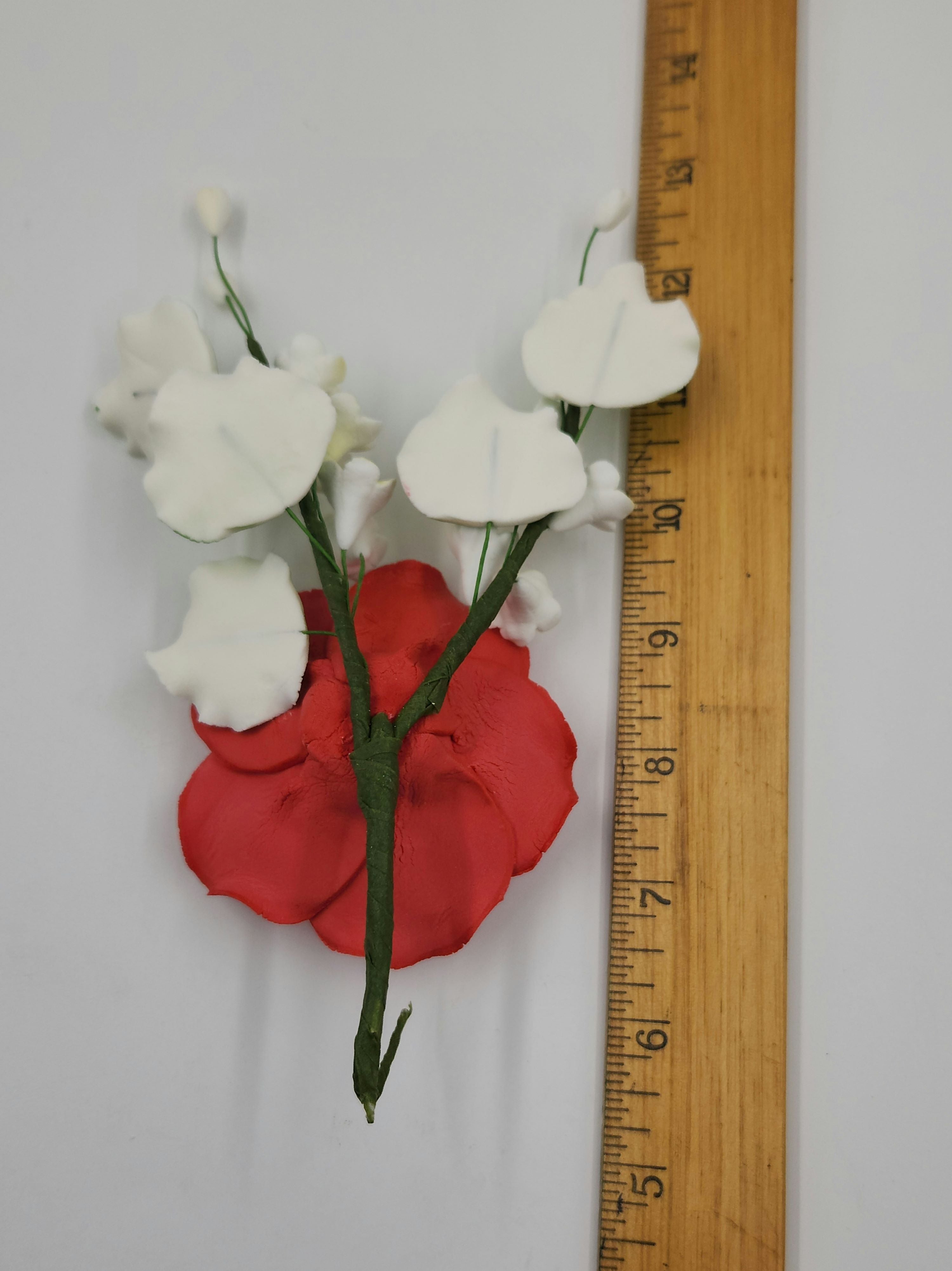 Royal Rose 8" 1pc. Red (15477)