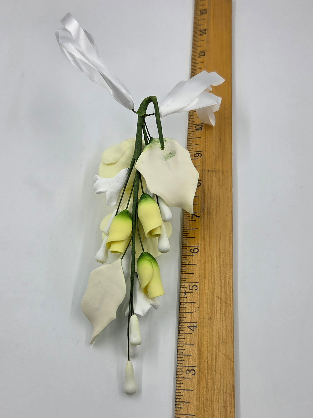 Rose Spray 1pc. Soft Yellow (5221)