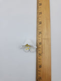 Gumpaste Floreal Flower 40mm 8pc. White (560)