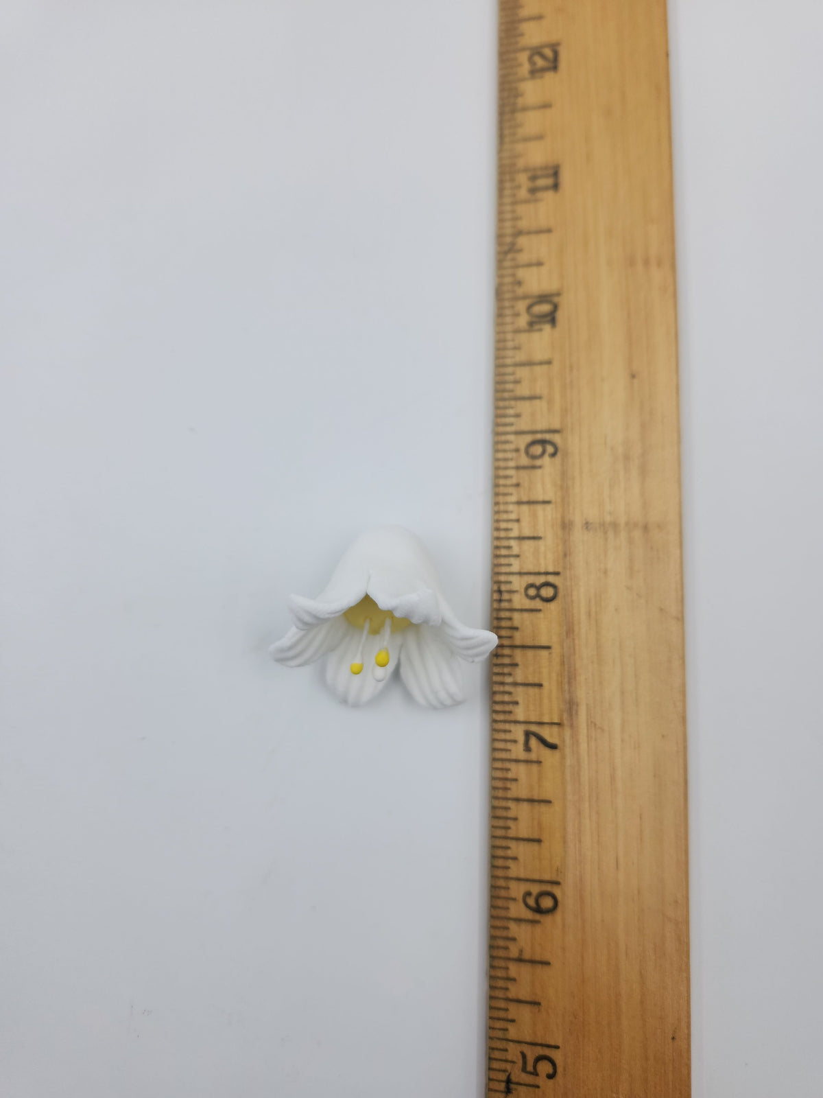 Gumpaste Floreal Flower 40mm 8pc. White (560)