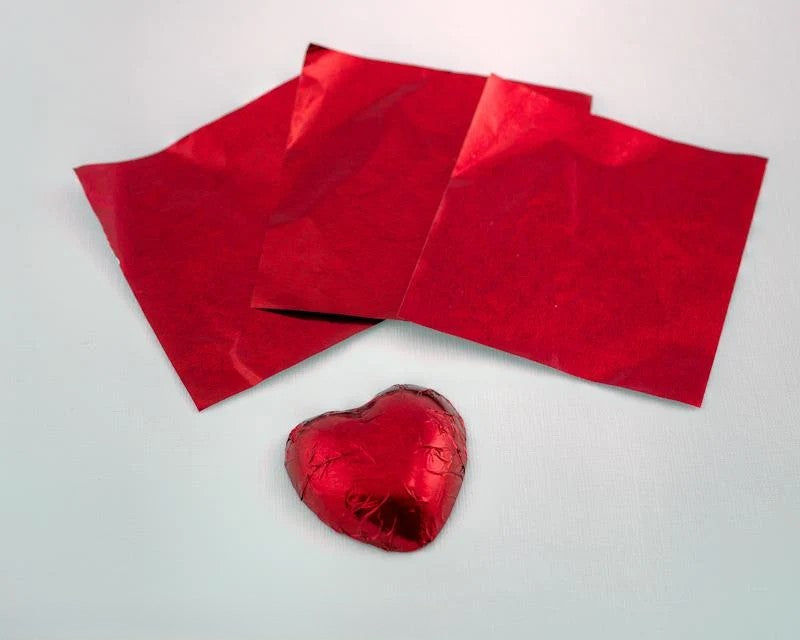 Foil Candy Wrappers 50pc. 4"x4"