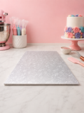 Cake Board Rectangle 6mm Silver 1pc.