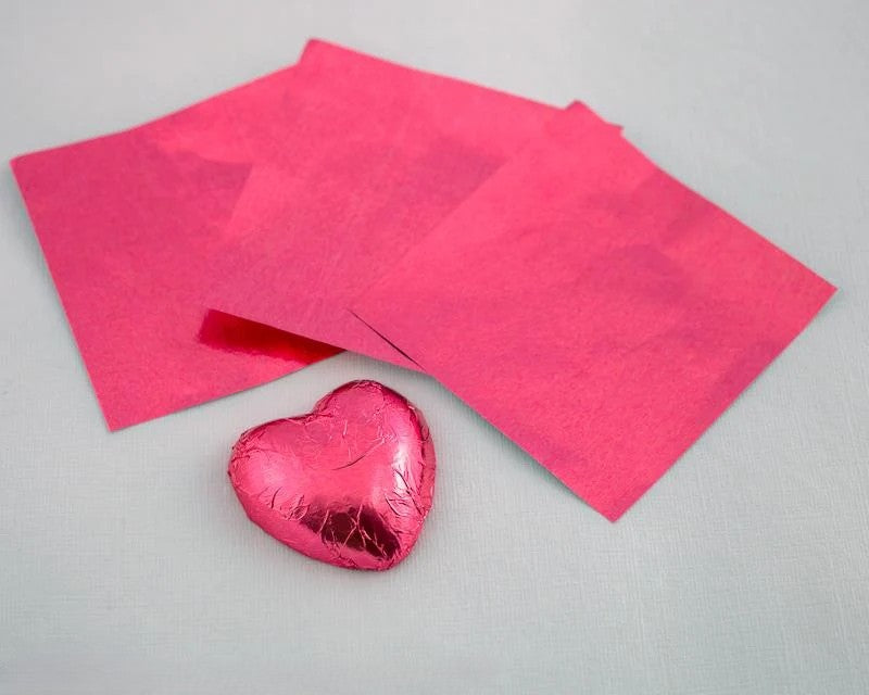 Foil Candy Wrappers 50pc. 4"x4"
