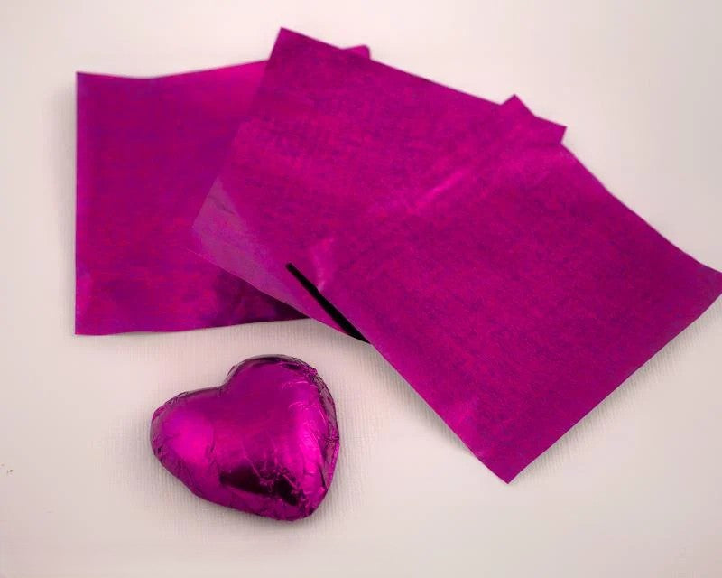 Foil Candy Wrappers 50pc. 4"x4"