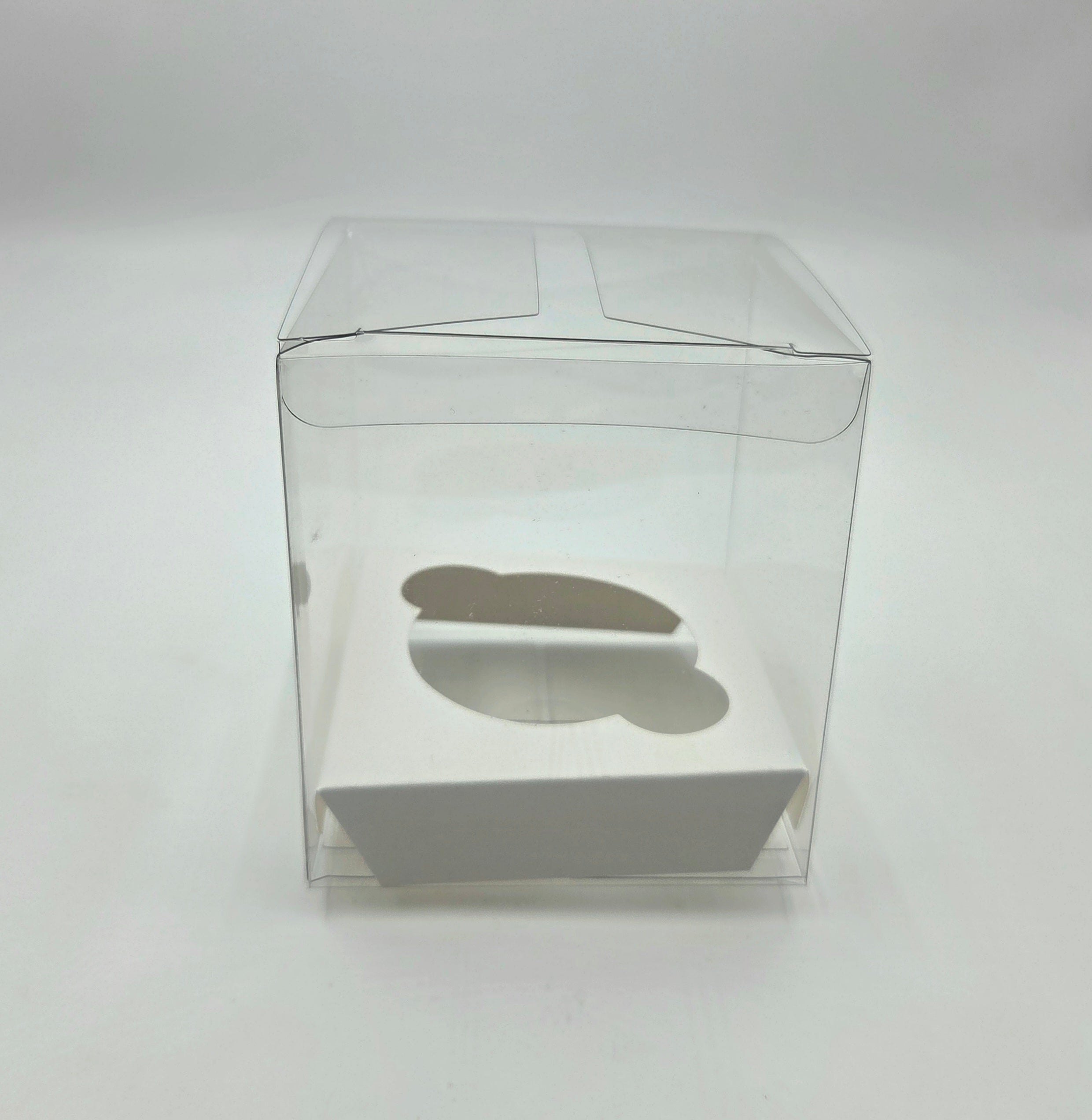 Clear Single Cupcake Box w/ Insert 5pc.