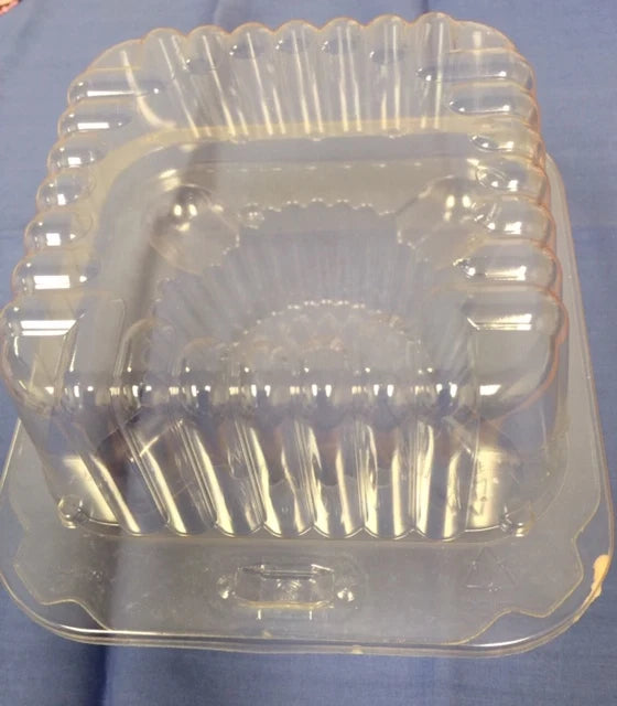 Clamshell Holds Single Cupcake 10pc.