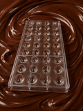 Polycarbonate Chocolate Mold Sphere 36Cavity 1pc.