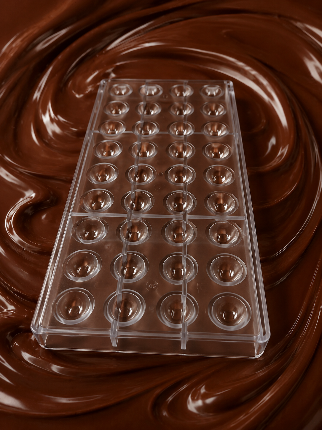 Polycarbonate Chocolate Mold Sphere 36Cavity 1pc.